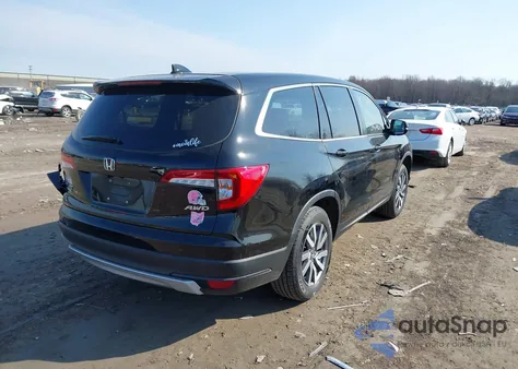 2021 Honda Pilot Awd Ex-L from USA, damaged, VIN 5FNYF6H51MB069839